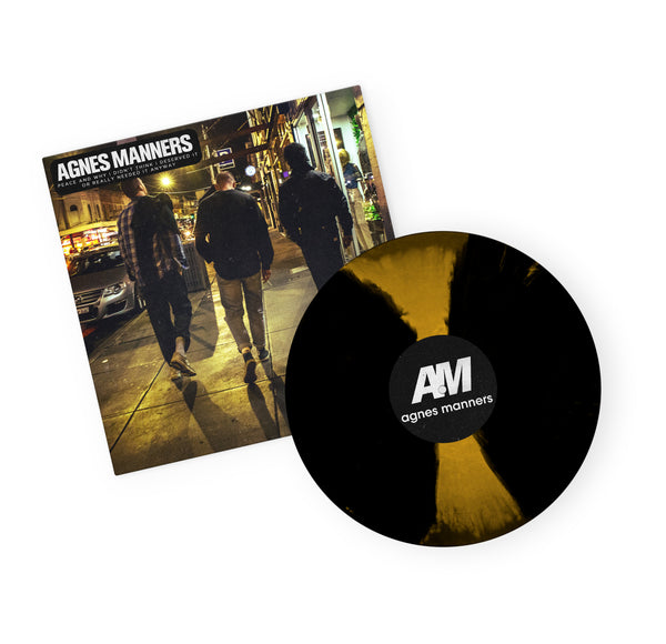 Agnes Manners - Peace and Why I Didn't Think I Deserved It or Really Needed It Anyway 'Black and Gold Pulsar' Vinyl