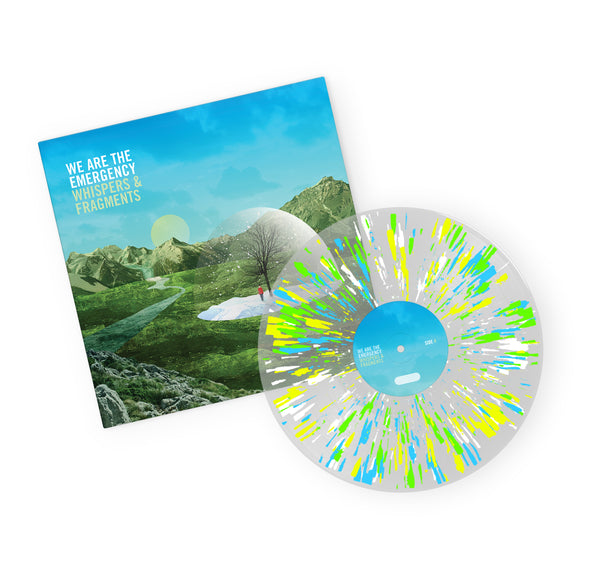 We Are The Emergency - Whispers & Fragments 'Clear w/ Green/Yellow/Blue/White Splatter' Vinyl