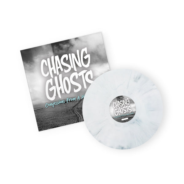 Chasing Ghosts - Confessions From A Phone Booth 'Silver/White Marble' Vinyl