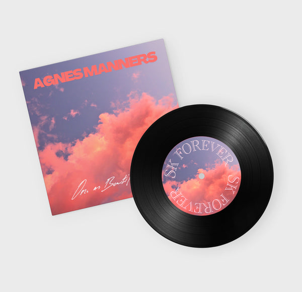 Agnes Manners - One As Beautiful As You 'Black' 7" Vinyl