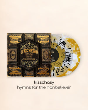 We're kicking off 2025 with our biggest release yet... 'Hymns For The Nonbeliever' by Kisschasy!!!