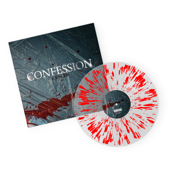 Confession - Cancer 'Clear w/ Red Splatter' Vinyl