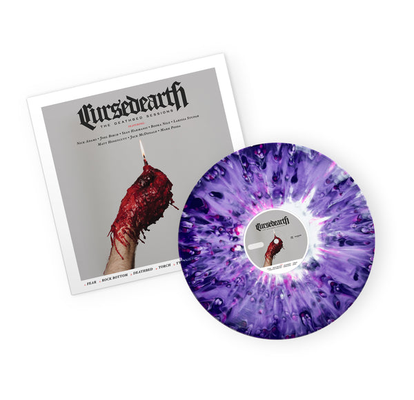 Cursed Earth - The Deathbed Sessions 'Purple/Pink/White Splattersmash' Vinyl