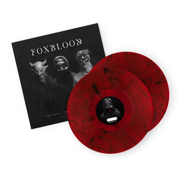 Foxblood - The Devil, The Dark & The Rain 'Red/Black Marble' Vinyl