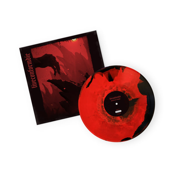 liveconformdie - Die In My Prime 'Red and Black Smash' Vinyl