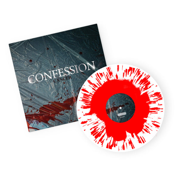 Confession - Cancer 'White w/ Red Splattersmash' Vinyl