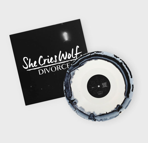 She Cries Wolf - Divorce 'Black/White Smash' Vinyl