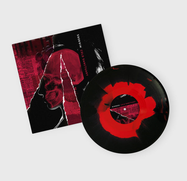 Mirrors - Cold Sanctuary 'Black and Red Smash' Vinyl