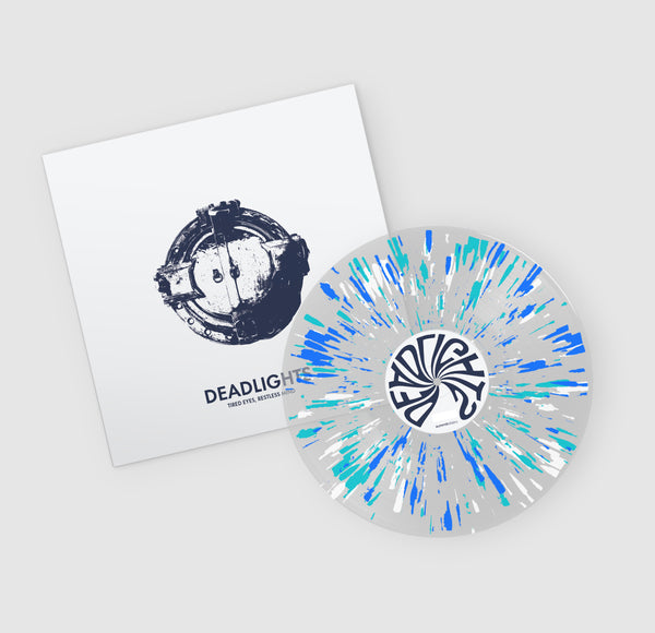 Deadlights - Tired Eyes, Restless Mind 'Clear w/ White/Blue/Teal Splatter' Vinyl
