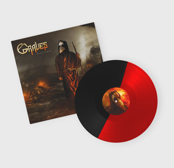 Graves - Pestilence 'Red/Black Split' Vinyl