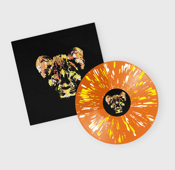 Young Lions - Burn 'Orange w/ Yellow/White Splatter' Vinyl