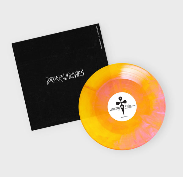 Void of Vision - Broken // Bones 'Yellow/Pink/Orange Marble' Vinyl